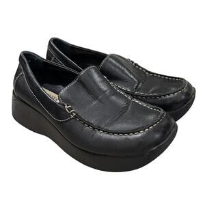 Vintage Y2K Steve Madden Black Platform Chunky Heel Shoes 6.5